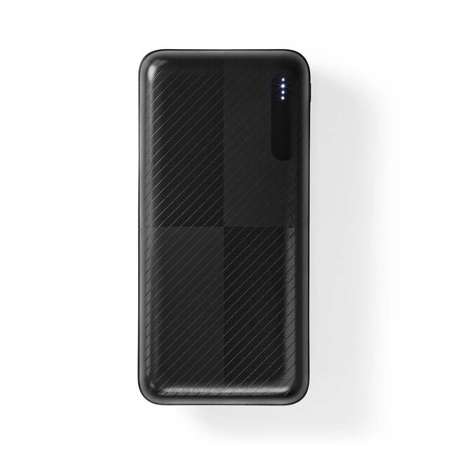 Nedis Powerbank Fast Charge 20.000 mAh, 1x USB-A & 1x USB-C (max. 3A) – Schwarz
