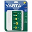 Varta Easy Universal Ladegerät für AA/AAA/C/D/E Batterien, Weiß