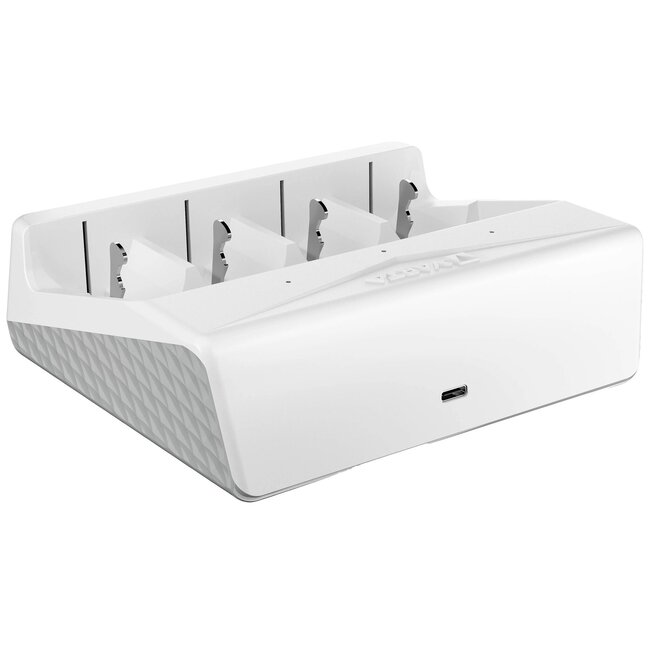 Varta Easy Universal Ladegerät für AA/AAA/C/D/E Batterien, Weiß