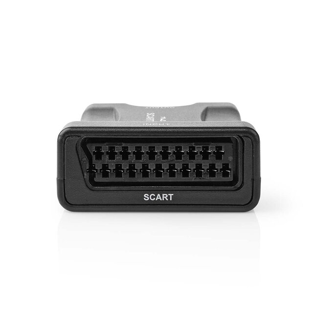 Nedis SCART-zu-HDMI Konverter – USB-Stromversorgung / Schwarz