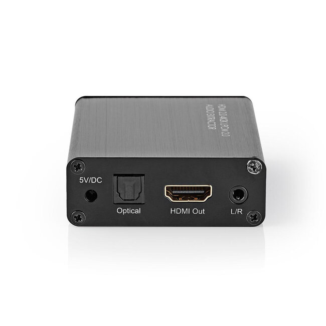 Nedis HDMI zu Stereo & 5.1 Audio Extractor - HDMI 2.0b (4K 60Hz) / Schwarz