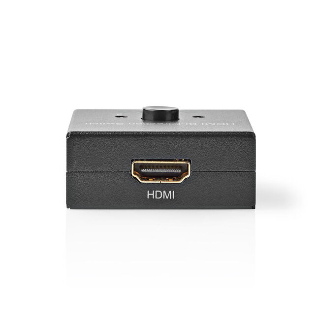 Nedis HDMI Umschalter 2-in-1 / 1-in-2 HDMI 2.0 (4K 60Hz HDR) Schwarz