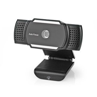 Nedis Nedis USB Webcam mit Mikrofon und Klemme/Ständer - 2K Quad HD - Schwarz - 1,5 m