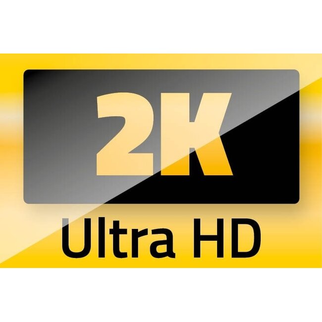 Nedis USB Webcam mit Mikrofon und Klemme/Ständer - 2K Quad HD - Schwarz - 1,5 m