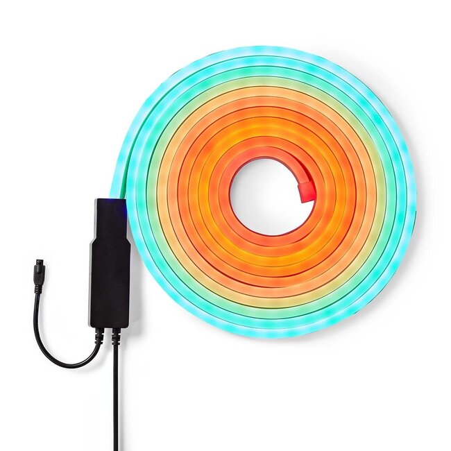 Nedis SmartLife Wi-Fi LED-Strip 5m - Innen & Außen, Full-Color, Dream-Color & Diffuses Licht