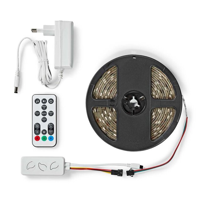 Nedis SmartLife WLAN LED-Strip Innen 5m Vollfarbe