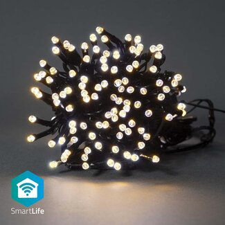Nedis Nedis SmartLife Wi-Fi LED-Lichterkette 20m - 200 LEDs warmweiß