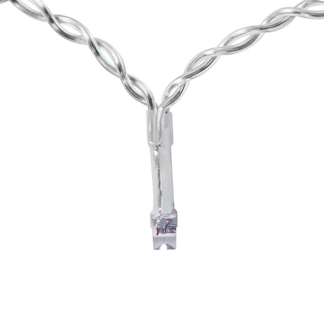 Nedis SmartLife Wi-Fi LED-Eiszapfenvorhang - 48x 0,4m/0,6m - 240 LEDs / Kaltweiß