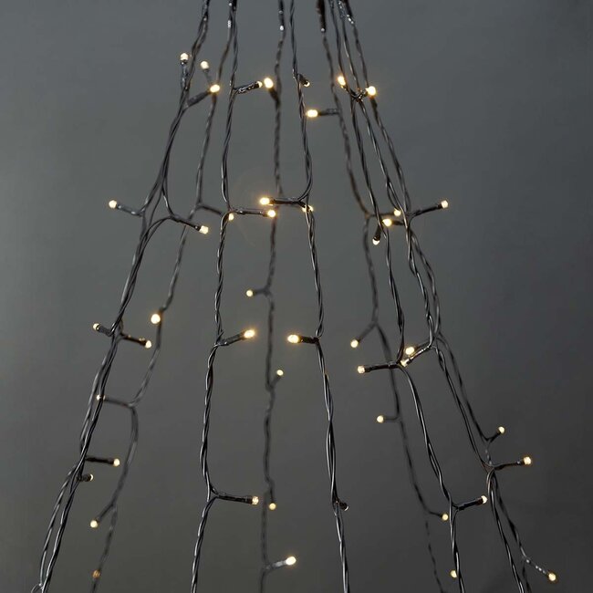 Nedis Smartlife Wi-Fi LED-Dekobaumbeleuchtung - 5x 4m - 200 LEDs / Warmweiß