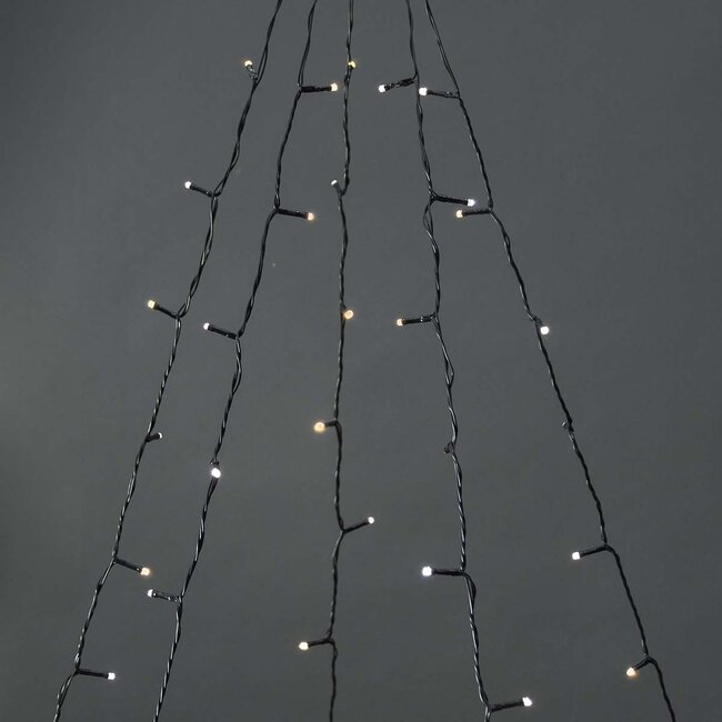 Nedis Smartlife WLAN LED-Dekobaumbeleuchtung - 5x 4m - 200 LEDs / Warm- bis Kaltweiß