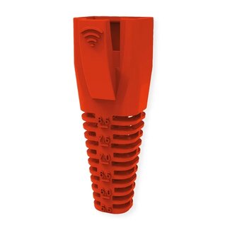 Roline RJ45 Netzsteckergehäuse | Kabel 5,5-8,5mm | 10 Stück | Rot