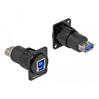 DeLOCK Delock D-Type Modul USB 3.0 Typ-A Buchse zu Typ-B Buchse