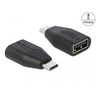 DeLOCK Delock USB-Datenschutzadapter USB Typ-C™ Stecker auf Typ-A Buchse