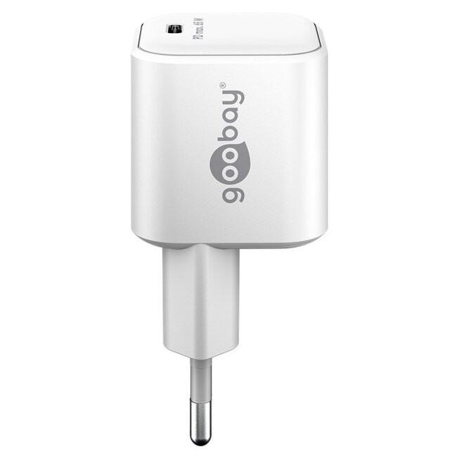 Goobay Heimladegerät 65W mit 1 USB-C PD Port | GaN | Weiß