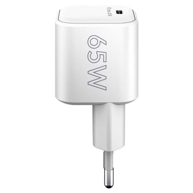 Goobay Heimladegerät 65W mit 1 USB-C PD Port | GaN | Weiß