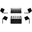 Goobay Kabelmanagement 5 Steckplätze, Schwarz
