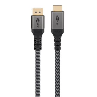 Goobay Goobay Plus DisplayPort-auf-HDMI Kabel | 4K 60Hz | 2 Meter