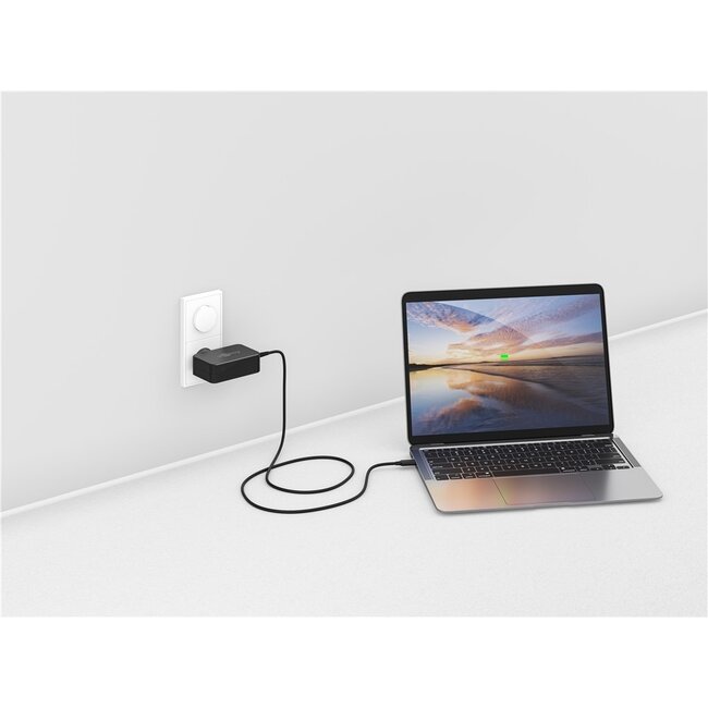 Goobay USB-C™ Laptop-Ladegerät 65W Schwarz