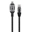 Goobay USB-C auf RJ45 LAN Kabel | USB 3.0 | CAT6 | Schwarz | 7,5 m