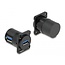 Delock D-Type USB 2.0 Typ-A Buchse zu Buchse 90° gewinkelt