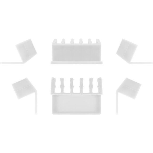 Goobay Kabelmanagement 5 Fächer, Weiß