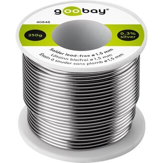 Goobay Goobay Lötzinn bleifrei, ø 1,5 mm, 250 g