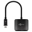 USB-C auf DisplayPort & HDMI 4K 60Hz Adapter | Schwarz | 0,15 m