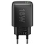 Goobay USB Heimladegerät mit 1 USB-A QC Port | 18W | Schwarz