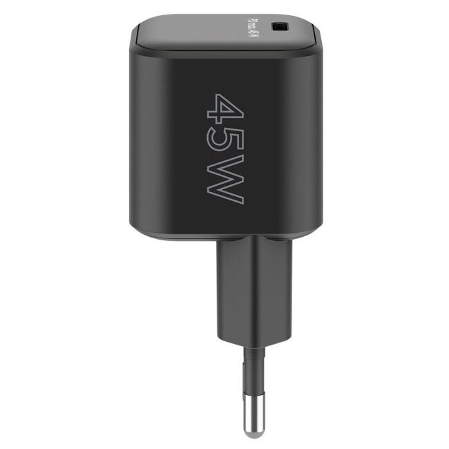 Goobay Heimladegerät 1x USB-C PD 45W GaN Schwarz