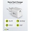 Goobay Heimladegerät mit 1 USB-C PD Port | GaN | 45W | Weiß