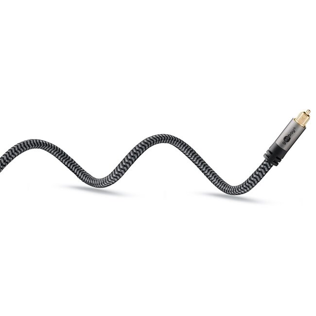 Goobay Plus digitale optische Toslink-Kabel | 5 Meter