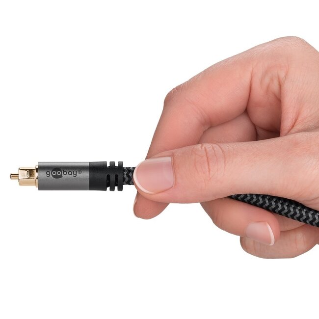 Goobay Plus digitale optische Toslink-Kabel | 1 Meter