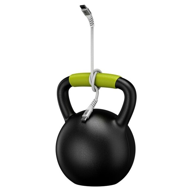 Goobay USB-C Supersoft Textilkabel | USB 2.0 | PD 60W | Weiß | 2 Meter