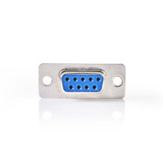 Nedis D-Sub Gehäuseteil | D-SUB 9-polig Buchse | Silber | Box