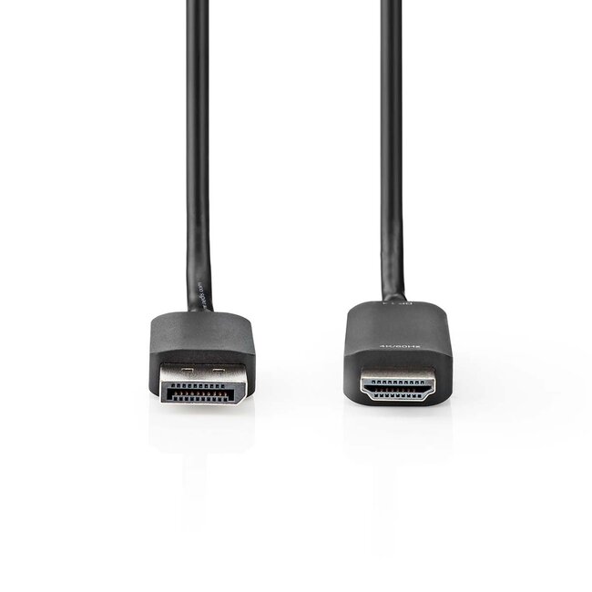 Nedis DisplayPort-zu-HDMI Kabel | 4K 60Hz HDR | 2 Meter