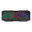 Kabelgebundenes Gaming-Tastatur | USB Typ-A | Membrantasten | LED | QWERTY | US International | USB Stromversorgung | 1,30 m Kabel | Multimedia