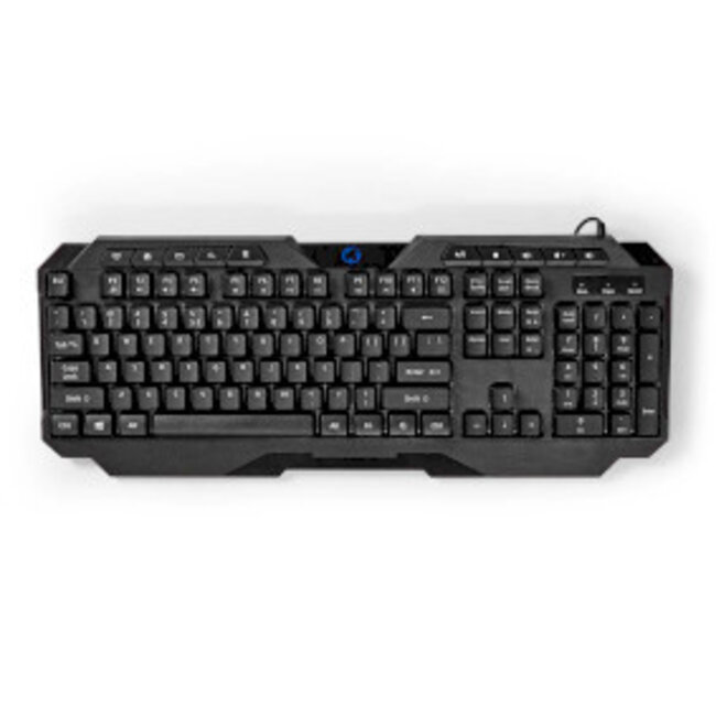 Kabelgebundenes Gaming-Tastatur | USB Typ-A | Membrantasten | LED | QWERTY | US International | USB Stromversorgung | 1,30 m Kabel | Multimedia