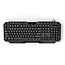 Kabelgebundenes Gaming-Tastatur | USB Typ-A | Membrantasten | LED | QWERTY | US International | USB Stromversorgung | 1,30 m Kabel | Multimedia
