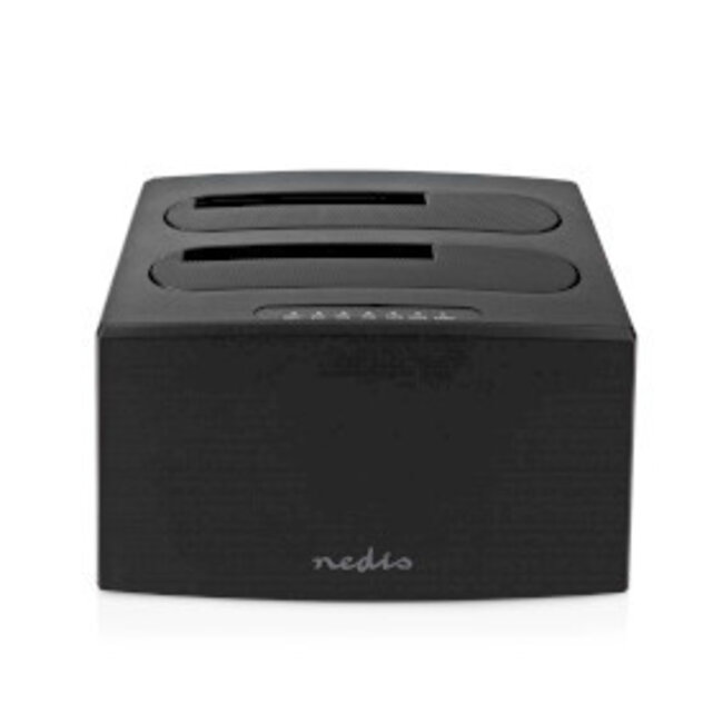 Festplatten-Dockingstation | USB 3.2 Gen1 | USB Typ-A | 2 Laufwerke | 2,5 / 3,5 Zoll | Desktop Dockingstation