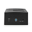 Festplatten-Dockingstation | USB 3.2 Gen1 | USB Typ-A | 2 Laufwerke | 2,5 / 3,5 Zoll | Desktop Dockingstation
