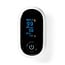 SmartLife Pulsoximeter | Bluetooth® | OLED-Display | Bewegungsstabil | Akustischer Alarm | Präziser Sensor | Perfusionsindex | Puls & SpO2 | Weiß