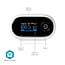 SmartLife Pulsoximeter | Bluetooth® | OLED-Display | Bewegungsstabil | Akustischer Alarm | Präziser Sensor | Perfusionsindex | Puls & SpO2 | Weiß