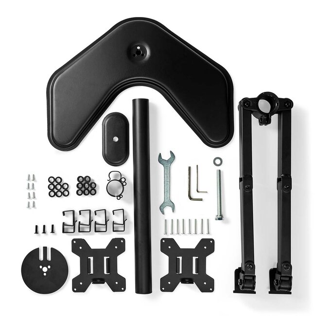 Nedis Schreibtischhalterung für 2 Monitore bis 32 Zoll | Full Motion