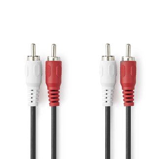 Nedis Nedis Tulp Stereo Kabel | CCS | 3 Meter