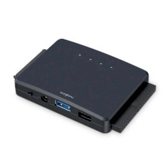 Festplattenadapter | USB 3.2 Gen1 | 2,5 / 3,5" | IDE + SATA | Netzteil