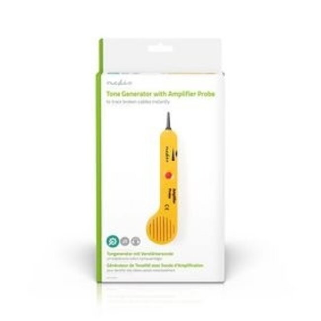 PC- und Multimedia-Kabeltester | Signalton | LED-Anzeige | Kopfhöreranschluss | Batteriebetrieben