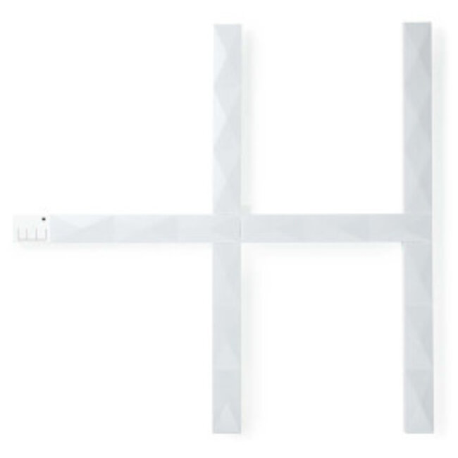 SmartLife Dekorative Wandbeleuchtung | Wi-Fi | RGBIC / Warmweiß | Android™