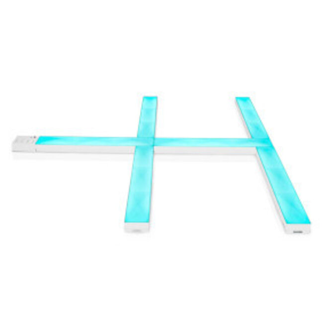 SmartLife Dekorative Wandbeleuchtung | Wi-Fi | RGBIC / Warmweiß | Android™