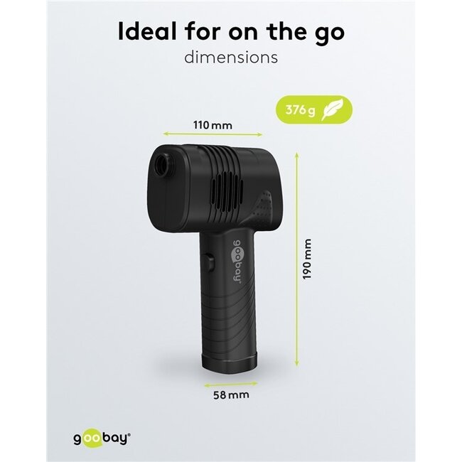 Goobay Elektrischer Luftdruckreiniger