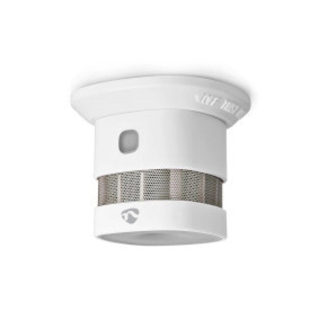 SmartLife Rauchmelder | Zigbee 3.0 | Batteriebetrieben | 10 Jahre Lebensdauer | EN 14604 | 85 dB | Weiß | 1 Stück